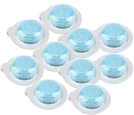 Auto Scheibenreinigung, Feste Brausetabletten, Auto Scheibenwischer Reinigungsscheibe Festes Glas Wasser Brausetablette Scheibenreiniger Solid(10 Stück)