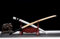 KPTKP 103cm natürliches Bambus-Katana, Samurai-Schwert mit Massivholz-Farbscheide, handgefertigtes Bokken für Kendo-Training, Cosplay, Display, Wohnkultur