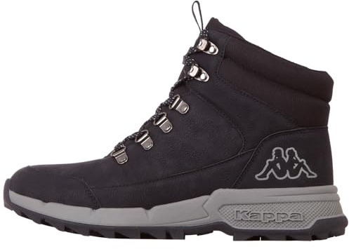 Kappa 243201 Unisex schwarz Kurzschaft Stiefel Winterstiefel, Schuhgröße:44 EU