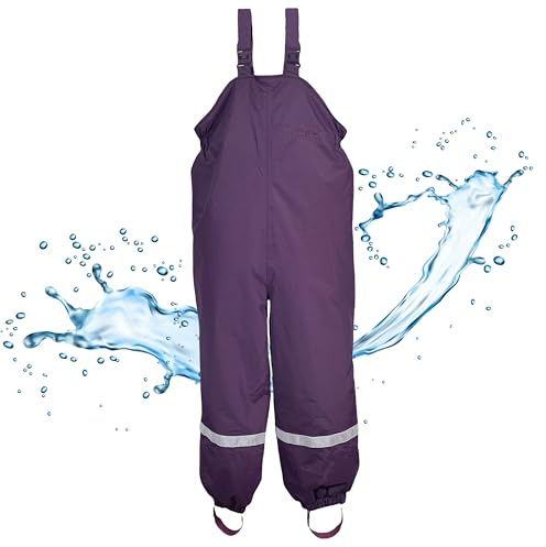 BMS Schneehose - atmungsaktiv und wasserdicht - Beere - 80