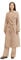TOM TAILOR Damen Mantel mit Gürtel 1032464, 26353 - Messy Beige, XL