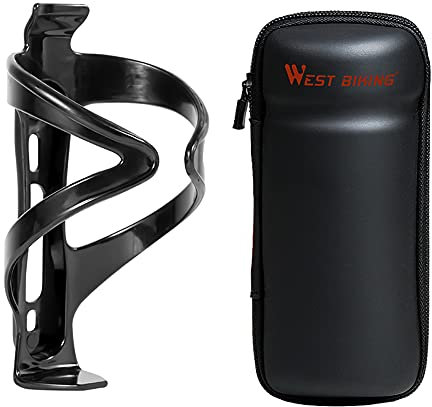 Zwbfu Bike Capsules Boxes, Bike Tools Capsules Boxes Store MTB Bike Storage Boxes Apply Bottle Cage Cycling Tools with Kettle Frame
