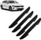 Car Door Edge Protectors Black 4 Pack, Car Door Protector Bumper Vehicle Door Edge Guard Strip Plastic Scratch Protection Car Bumper Protector Edge Protector Strip Rear Bumper Protection Strips
