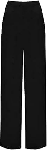 Women’s Palazzo Trousers – High Waist Wide Leg Summer Pants for Casual, Beach, Holiday & Work Wear Plus Size 8-26