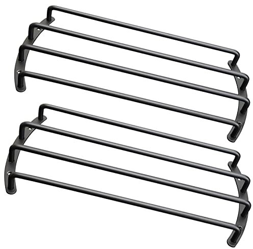 AICARS 12‘’ Speaker Grill Cover 12 Inches Metal Car Speaker Subwoofer Grille Grill Cover 4 Bars- Pack of 2