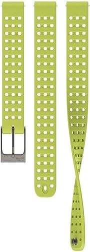 SUUNTO 22 ATH2 Cinturini Compatibile con SUUNTO Race, Vertical, 9 Peak Pro, 9 Peak, 5 Peak, Watch Strap Bande Bracciale Bracciali in Silicone da 22 mm, S+M