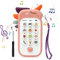 Goorder Telefono Giocattolo per Bambini 1 Anno, Cellulare Giocattolo per Bambini Giocattoli Educativi, Giochi Sensoriali Regali per Ragazze per Neonati Bambini Piccoli 6 12 18 Mesi