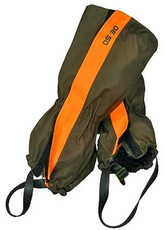 Hubertus Jagd Gamaschen Drückjagd Grün Orange (Standard)