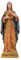 Jungfrau Maria Statue Heiliges Herz Figur Harz Skulptur 28,6 cm Retter Figur katholisches religiöses Geschenk Zuhause Kapelle Dekoration