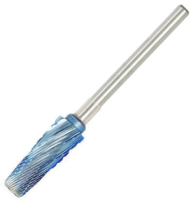 Akylin Super Pro 5 in 1 Nail Drill Bits Carbide Tapered Bit,3/32 Shank - Manicure Nail Art,Acrylic/Hard Gel Fast Remover,Two Way Rotate