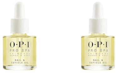 OPI ProSpa Nail & Cuticle Oil – Nagelöl für weichere Nagelhaut & stärkere Nägel – Mit praktischer Pipette – AS200 – 8,6 ml (Packung mit 2)