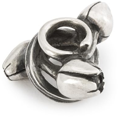Trollbeads Frühlings Kollektion Blühende Verbindungen 2024 Silberbeads (Tulpen des Optimismus TAGBE-10279)