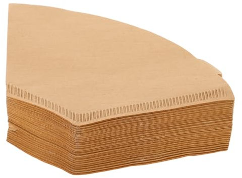 OSALADI 3 Set Di Filtri Per Caffè Non Sbiancati Filtro Per Caffettiera Filtro Antigoccia Lato Alto Previene Il Traboccamento Pratico Filtro Per Caffè in Carta 100 Pezzi*3