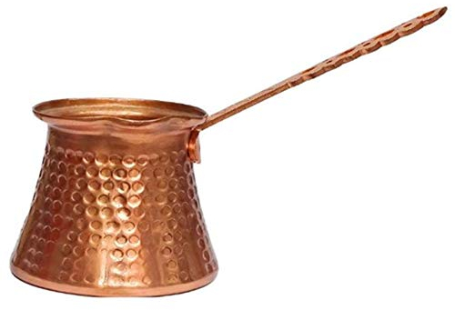 Ricardonty Turkish Coffee Pot Coffee Turkish Copper Coffee Maker for Cezve Cafeteria Metal Handle Cevze