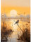 MXJSUA Sunset Diamond Painting Kits für Erwachsene, 5D-Diamant-Kunst-Kits für Anfänger, DIY-Vollbohrbild mit Diamant für Heimdekoration, 30 x 40 cm
