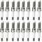 Zündkerzen 16 STÜCKE Iridium Zündkerzen A0041595803 Passend for Mercedes-Benz W203 W204 C204 CL203 S203 S204 C209 A209 C219 W211 W212 A207 S211 Autoteile