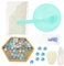 BELLIFFY 1 Satz Mosaik Untersetzer DIY Zubehör Kit Zum Herstellen Von Mosaik-untersetzern DIY Tischset Mosaikfliesen Zum Basteln Quadratische Tischsets Mosaik-bausatz DIY Mosaik Schwamm