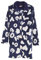 Viterbo Biancheria Vestaglia Donna Invernale Con Bottoni Coral Fleece LWW00007 (Bluette, M)