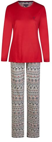 Happy Shorts Damen Pyjama Schlafanzug Homewear Sleepwear Xmas Rentier