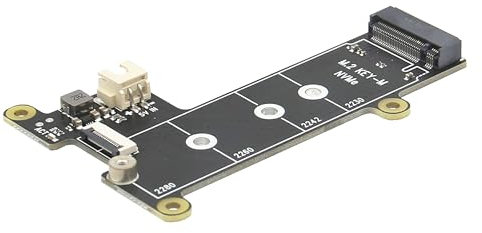 ElectroCookie PCIe to M.2 NVMe SSD HAT Board for Raspberry Pi 5 (X1001)