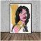 ZHDZK Leinwandbild, Mick Jagger, Andy Warhols, Druck von Bildern, für die Dekoration des Wohnzimmers, ungerahmt (50 x 70 cm, ungerahmt)