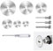 HSS Metal Cutting Discs for Dremel,Including 6 Rotary Tool Cutting Discs,3 Straight Shank Mandrels and 1Srewdriver,Mini Circular Saw Blades,Rotary Drill Saw Blades for Wood Plastic Metal