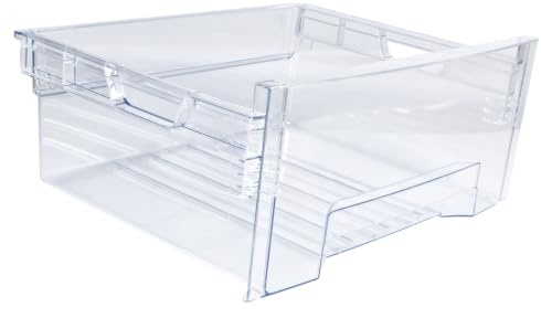 easyPART passend für gorenje 449182 Gemüseschublade für Kühlteil in | KühlGefrierKombination, Kühlabteil, Gemüseschale, Transparent, Kühlschrank, Kühlbereich, Unten eingeschoben