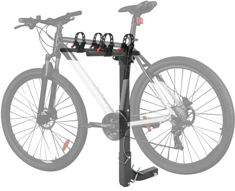 Bike Carrier Rack, 2 Quick Release Towbar Bicycle Carrier, Bike Rack Car