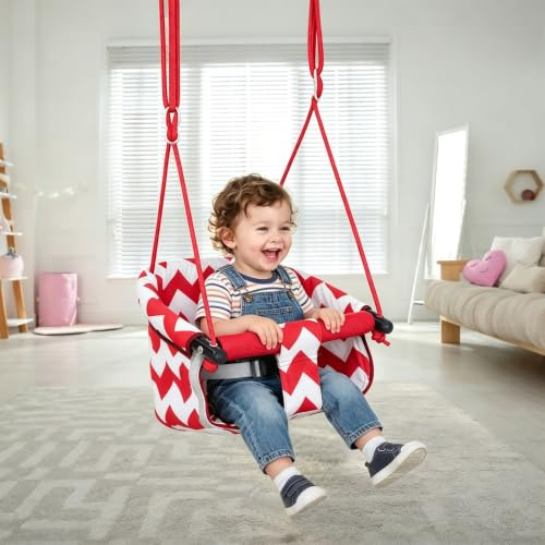 Kleinkind Schaukel,Babyschaukel Outdoor & Indoor, ab 6 Monaten