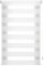 Blindecor - Indus doppelrollo klemmfix ohne bohren - duo rollo klemmfix Weiß - 130 x 130 cm(Breite x Länge) Stoffgröße 127 x 125 cm