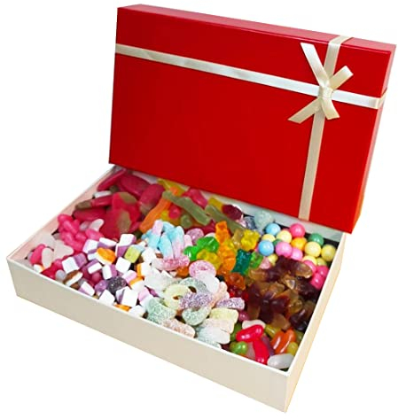 Happy Birthday Pick & Mix 1kg Hamper Gift Box Random Pick and Mix Sweets Assortment for Birthday Gift