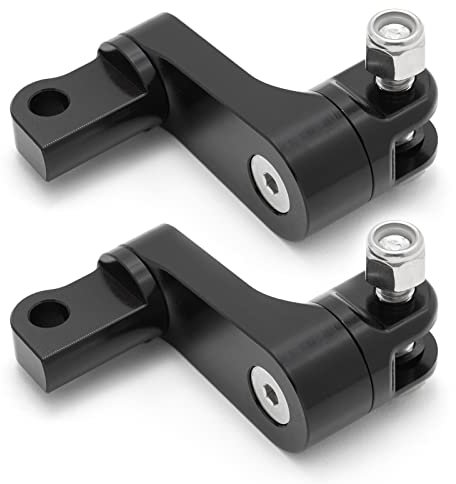 TARAZON Extension de Repose-Pieds Support Cale-Pieds pour Harley Sportster Softail Touring