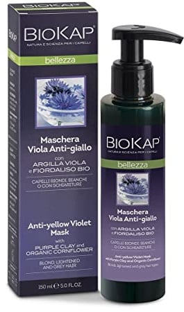 Biokap Masschera Viola Anti-giallo 150 ml