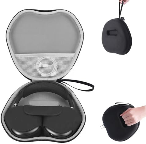 Funda para Auriculares Sony WH-CH720N/WH-CH520, Funda Protectora de Viaje para Guardar Auriculares WH-CH720N/WH-CH520 (Negro)