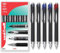uni-ball Jetstream SXN-210 RT Druckroller, 1,0 mm Spitze, in Geschenkbox, 5 Stück, mehrfarbig