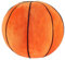 IPENNY 3D Fußball/Basketball Plüschtier Spielzeug 22cm Stoffball Fußball Basketball Weich Sportball Flauschig Gefüllte Fußballkissen Basketballkissen Plüschkissen Geschenk Kinderzimmer Dekoration