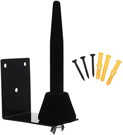 KAILIKETIY Wandmontierter Klarinettenhalter aus Eisen, Schwarz, 1 Satz
