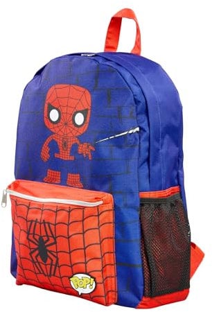 Loungefly - Marvel - POP! Nylon-Rucksack - Spider-Man - Geschenkidee - Offizielle Fanartikel - für Jungen, Mädchen, Männer und Frauen - Comic-Fans