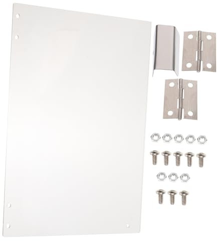 ABOOFAN Bedienfeld Einer Popcornmaschine Für Zu Hause Mit Schutzblech Der Popcornmaschine Popcorngerät Zubehör Für Die Tür Der Bindestrich Weiß Pvc