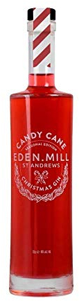 Weihnachtsgin Candy Cane CHRISTMAS GIN 0,7 Liter / 40% Alc.vol. Seasonal Weihnachten Edition Premium Qualität destilliert in Schottland Eden Mill Destillerie St. Andrews