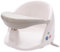 BabyDam Asiento de baño giratorio orbital mejorado para bebé, color gris y blanco, con ventosas potentes, apto a partir de 5 meses