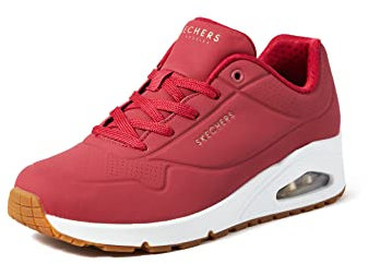Skechers Damen UNO Stand ON AIR Sneakers, DKRD, 39 EU