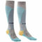 Bridgedale Damen-Ski, mittelschwer, Muster, Flieder/Blau, Größe L