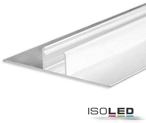 ISOLED LED-Trockenbauprofil T-PROFIL14, silber eloxiert, 200cm, Für max. 14mm LED-Streifen