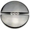 Sjzwt 10pcs Buttons Diamant-Metallknopf 20mm/23mm/25mm runde Knöpfe Anzug Kaschmirmantel Nähen Dekoration, Gun schwarz, 20MM