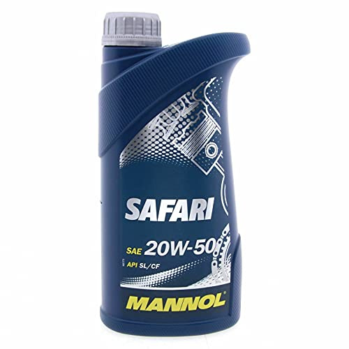 1 Liter MANNOL Safari 20W-50 Motoröl für PKWs Lieferwagen Diesel Benzin