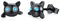 Schwarze Katze Ohrringe 925 Sterling Silber kleine Katze Ohrstecker schwarz Hypoallergene süßer Tier Schmuck Geschenke für Kinder Mädchen Damen 10 mm
