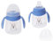Badabulle Lot de 2 tasses pour enfant 180ml, anti-fuite, 0m+