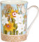 IHR - BOB 768500 - Becher, Pretty Spring, mehrfarbig, Porzellan, Bone China, 10,5cm x 8cm, spülmaschinen- und mikrowellengeeignet