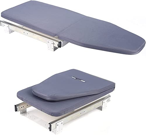 Gain de place – Planche à repasser rétractable amovible, pivotante et pliable pour meubles, armoire